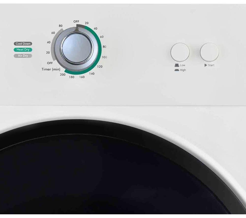 STATESMAN TD03VFW 3 kg Vented Tumble Dryer - White image number 2 of 3