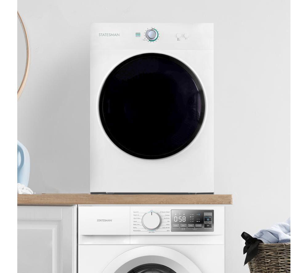 STATESMAN TD03VFW 3 kg Vented Tumble Dryer - White image number 3 of 3