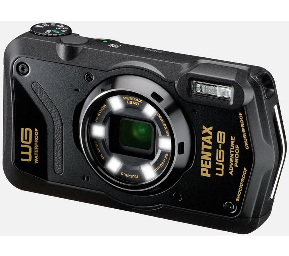 PENTAX WG-8 Tough Compact Camera - Black