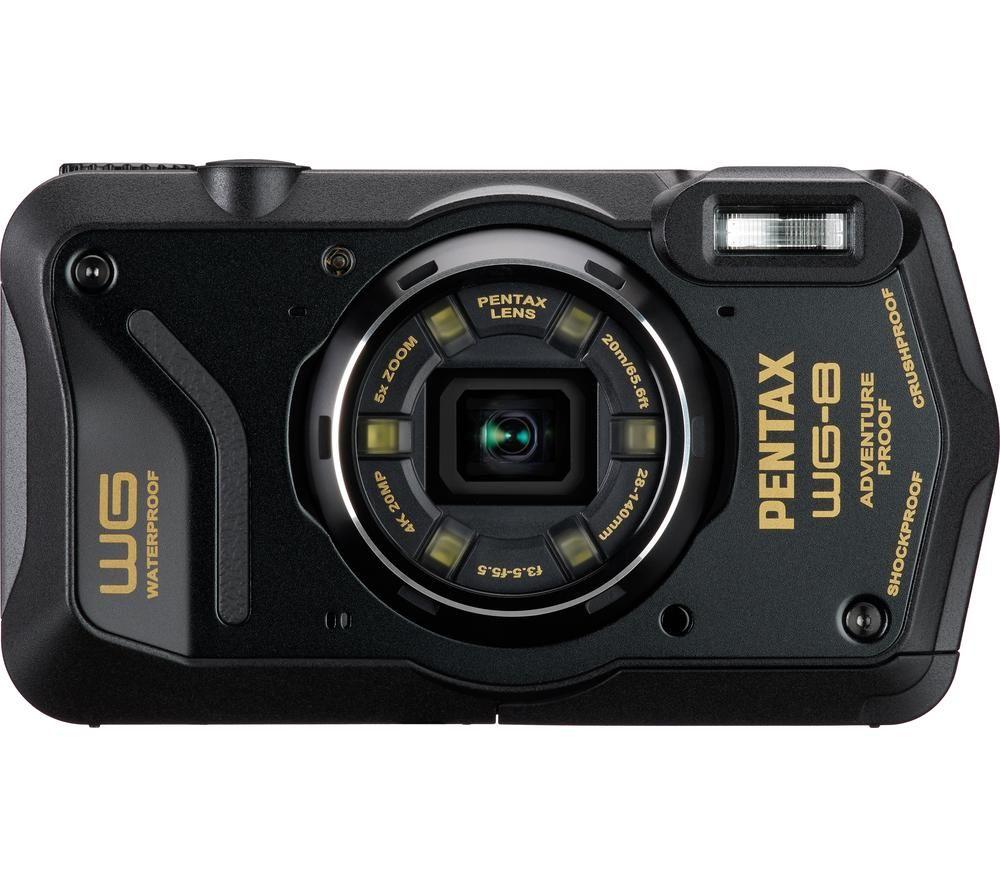 PENTAX WG-8 Tough Compact Camera - Black image number 5 of 5