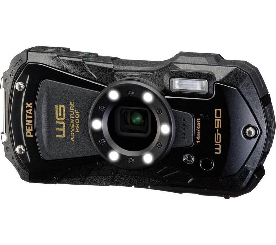 PENTAX WG-90 Tough Compact Camera - Black