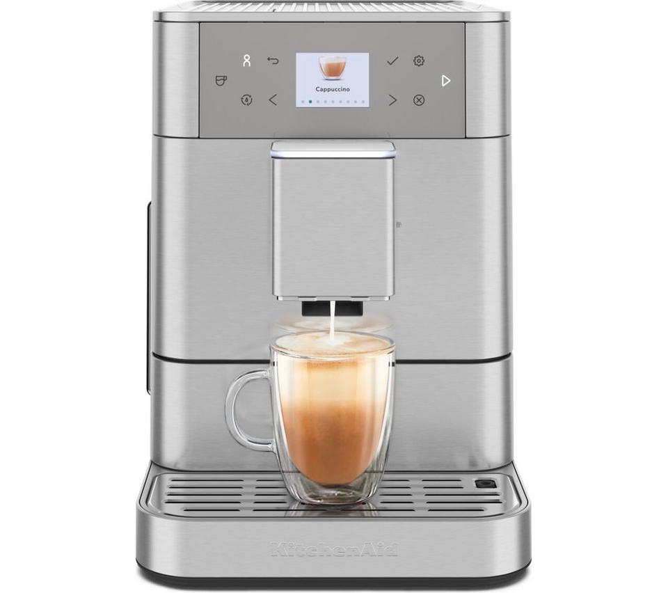 KITCHENAID KF6 5KES8556BSX Bean to Cup Coffee Machine - Stainless Steel