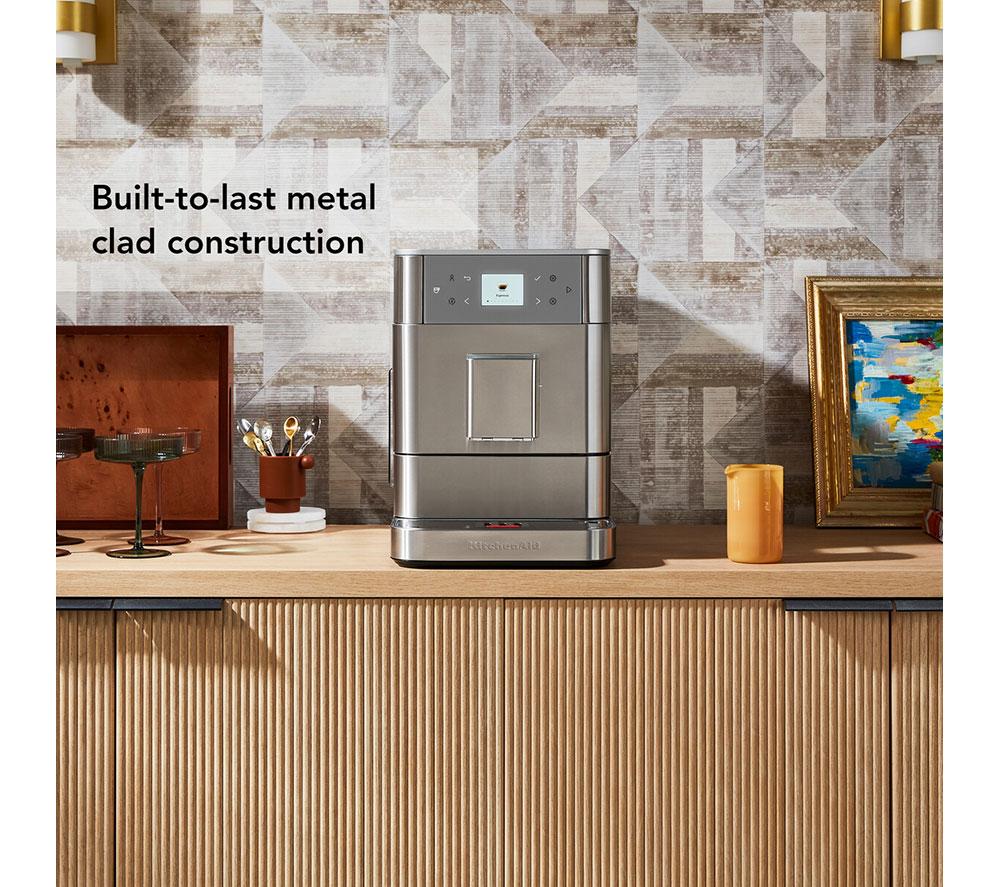 KITCHENAID KF6 5KES8556BSX Bean to Cup Coffee Machine - Stainless Steel image number 5 of 9