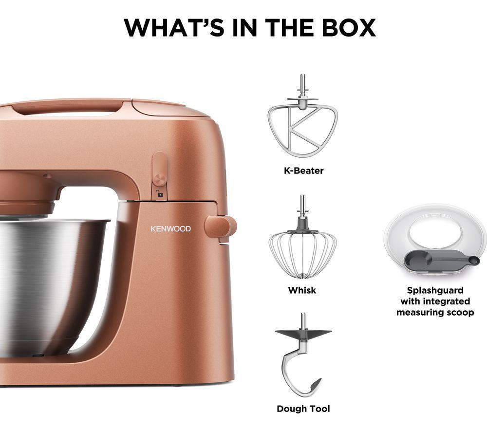 KENWOOD Go KZM35.000RD Stand Mixer - Clay Red image number 7 of 9