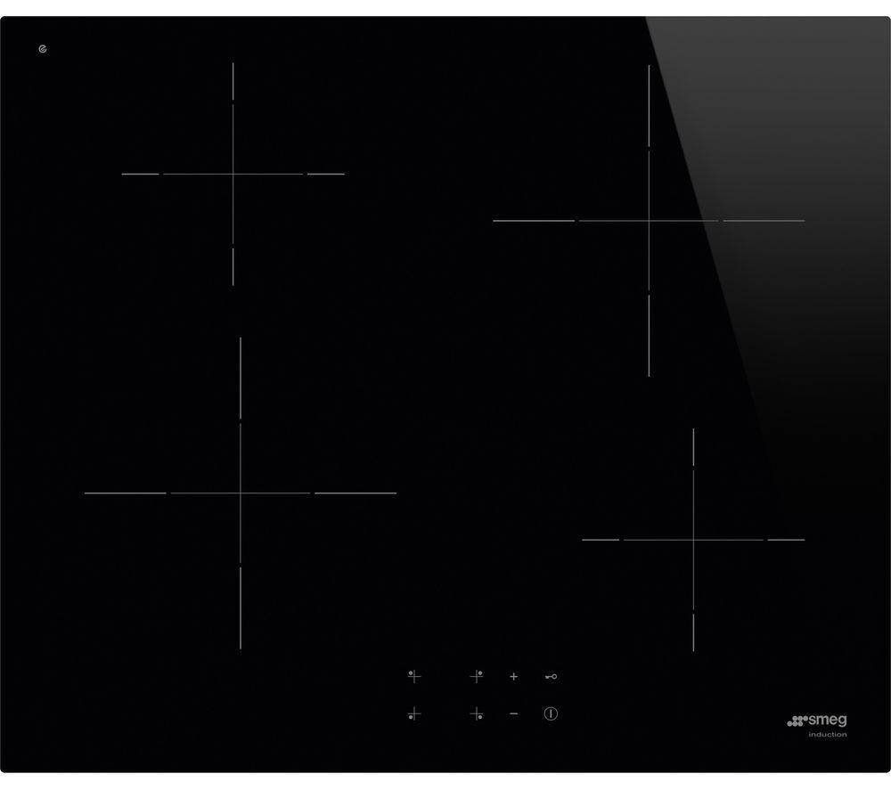 SMEG SI2641DUK 60 cm Electric Induction Hob – Black, Black