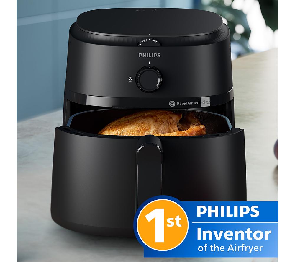 PHILIPS 1000 Series NA130/09 Air Fryer - Black image number 2 of 11
