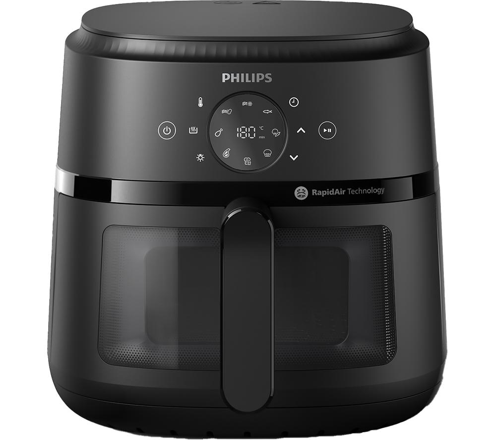 PHILIPS 2000 Series NA230/09 Air Fryer - Black, Black