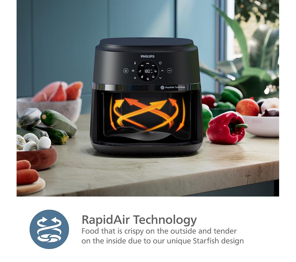 PHILIPS 2000 Series NA230/09 Air Fryer - Black image number 4 of 13