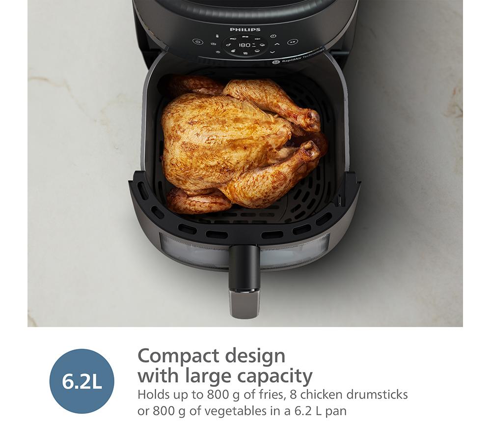 PHILIPS 2000 Series NA230/09 Air Fryer - Black image number 6 of 13