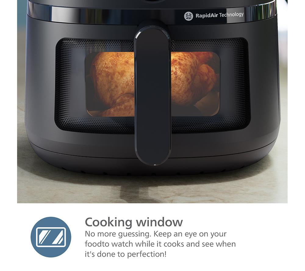 PHILIPS 2000 Series NA230/09 Air Fryer - Black image number 7 of 13