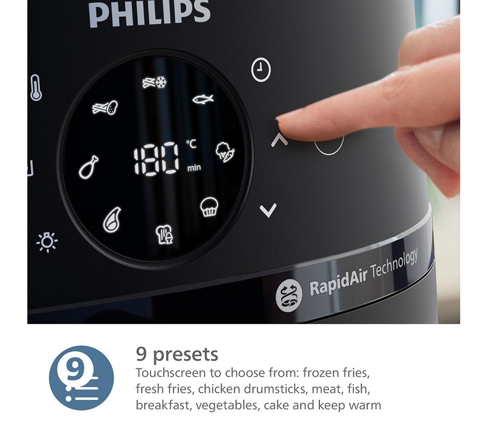 PHILIPS 2000 Series NA230/09 Air Fryer - Black image number 10 of 13