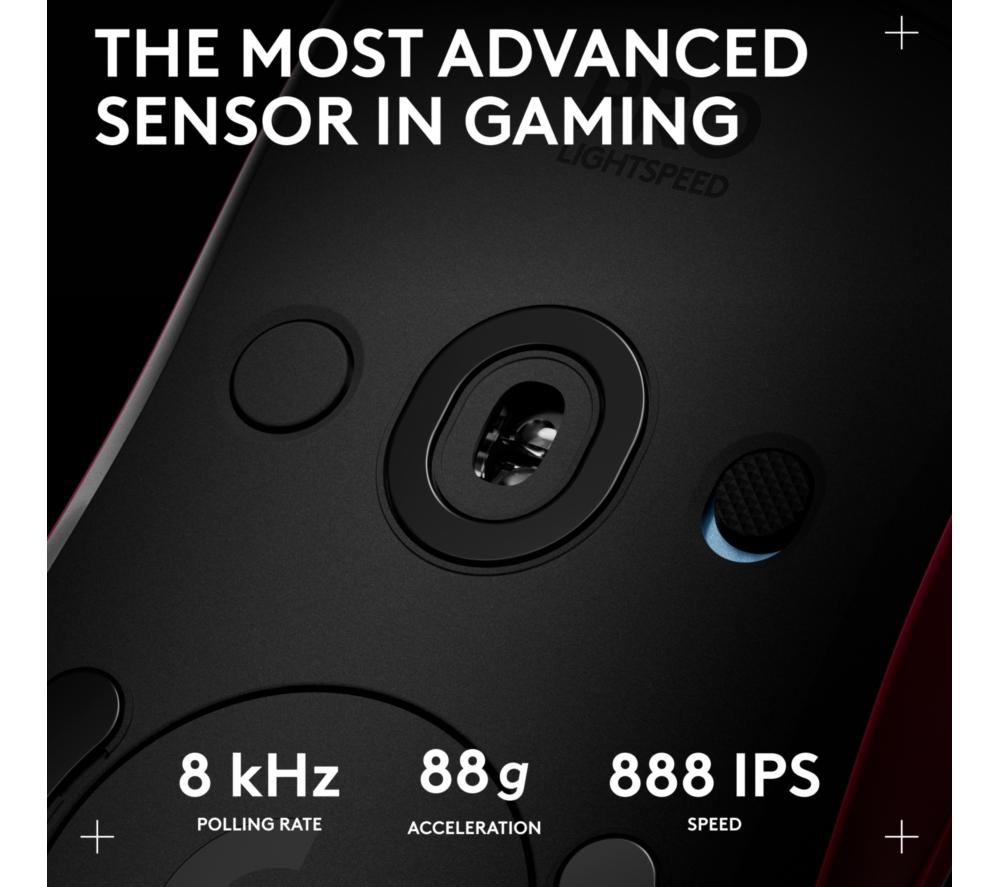 LOGITECH PRO 2 Lightspeed RGB Wireless Optical Gaming Mouse - Magenta image number 4 of 13