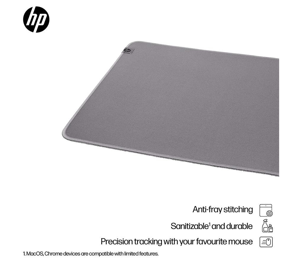 HP 200 Sanitizable Desk Mat - Grey image number 2 of 8