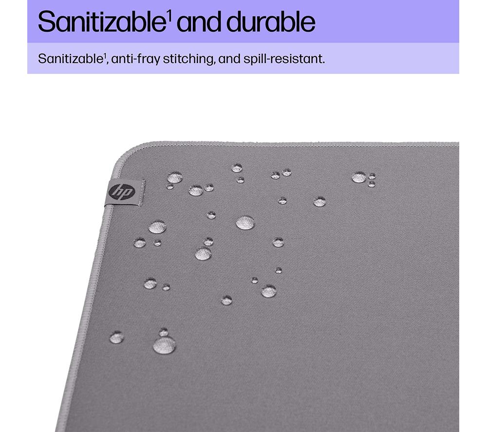 HP 200 Sanitizable Desk Mat - Grey image number 4 of 8