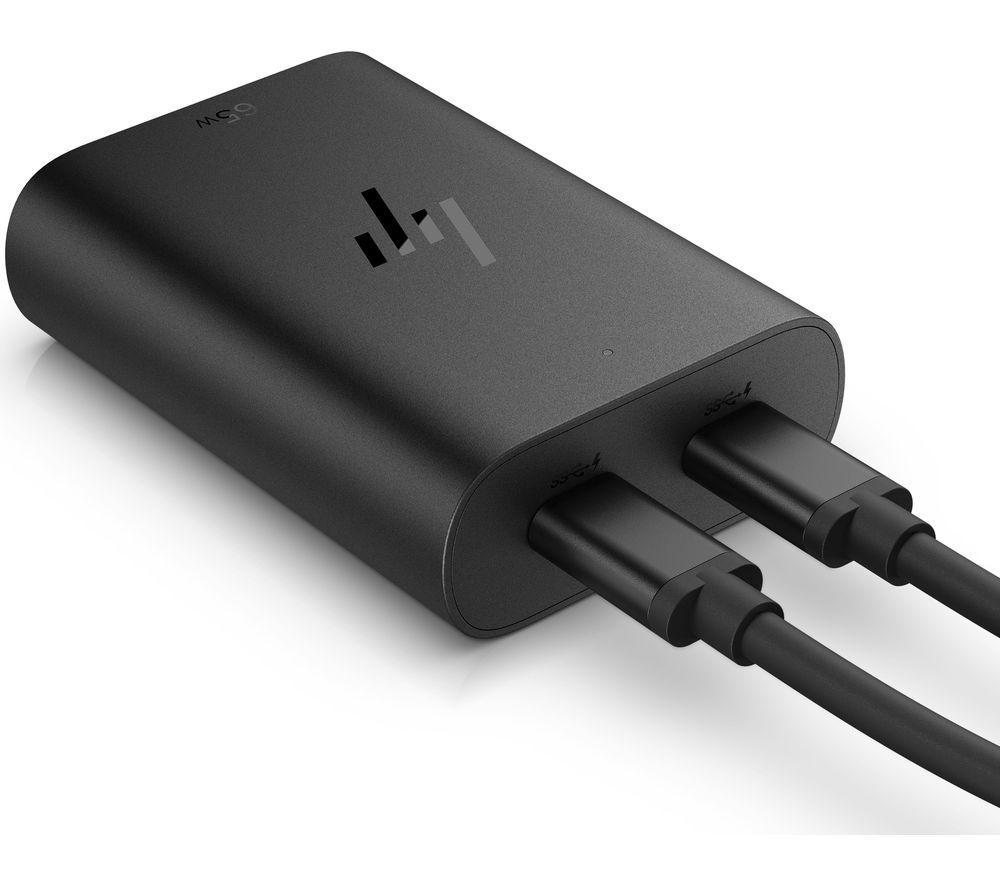HP 65 W GaN Universal USB Type-C Laptop Charger - 1 m image number 2 of 4