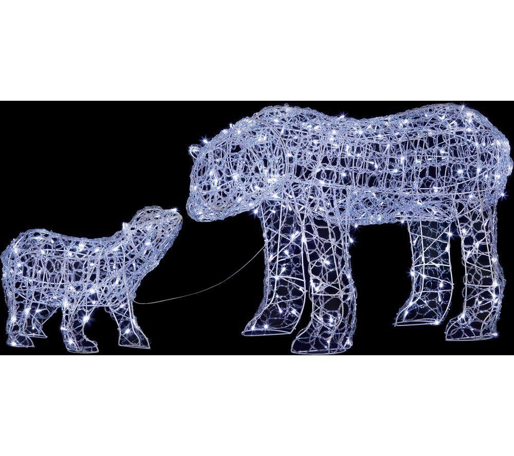 PREMIER Polar Bear & Cub LED Lights