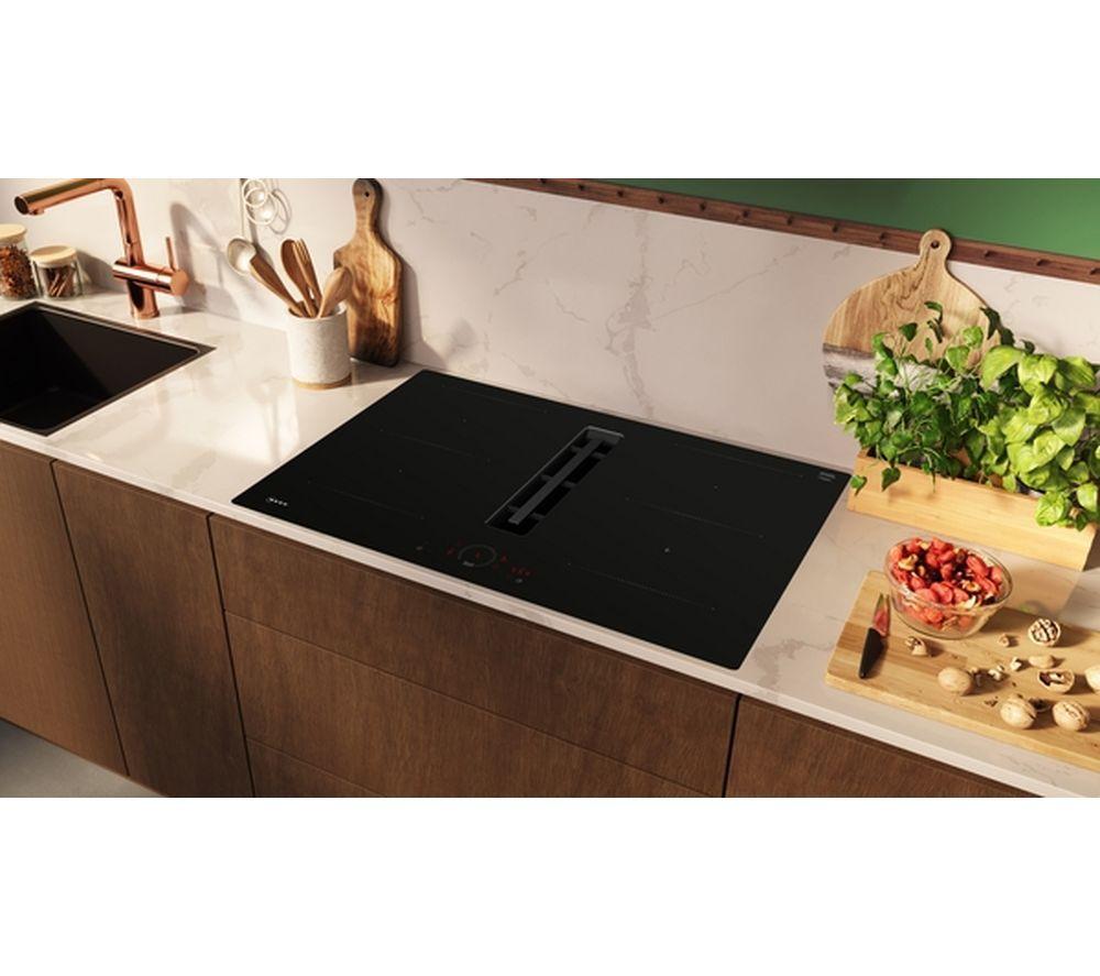 NEFF N70 V58NHQ4L0 80 cm Vented Electric Induction Smart Hob - Black image number 2 of 14