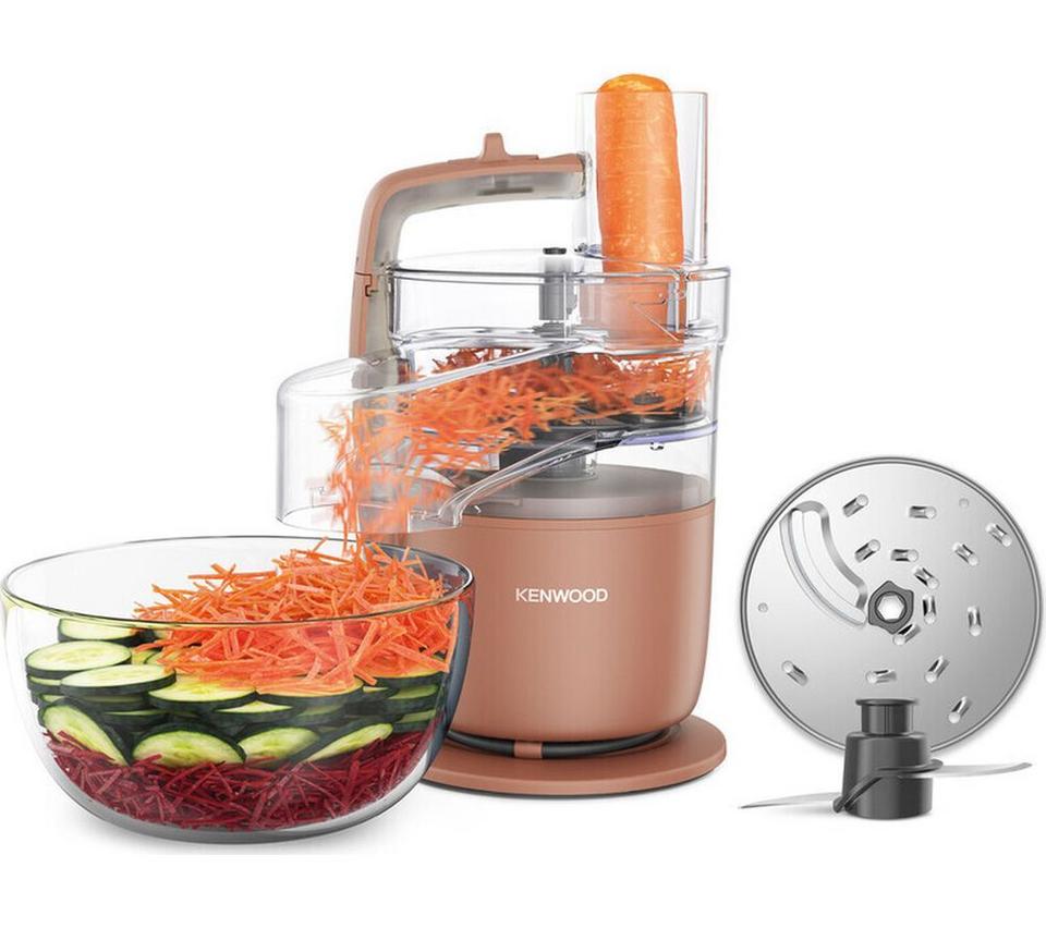 KENWOOD (KEN) Multipro Go FDP22.130RD Food Processor - Clay Red
