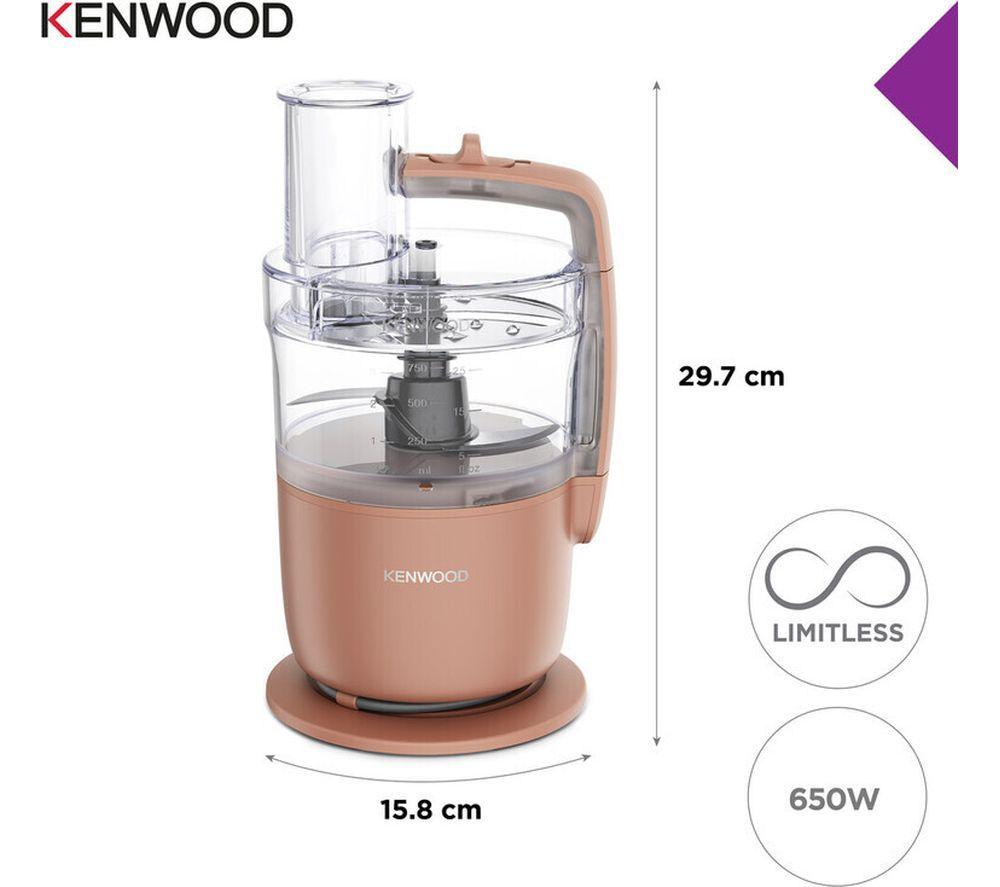 KENWOOD Multipro Go FDP22.130RD Food Processor - Clay Red image number 7 of 8