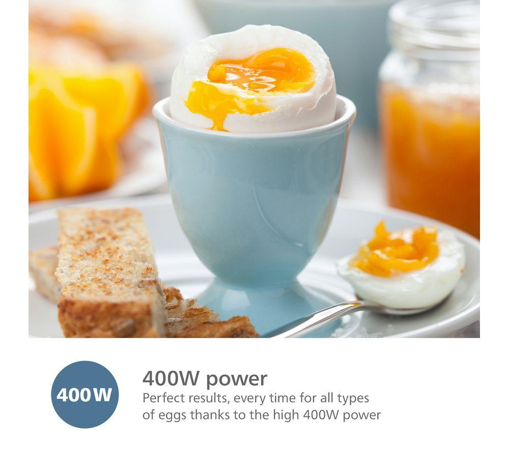 PHILIPS 3000 Series HD9137/91 Egg Cooker - Black image number 5 of 6