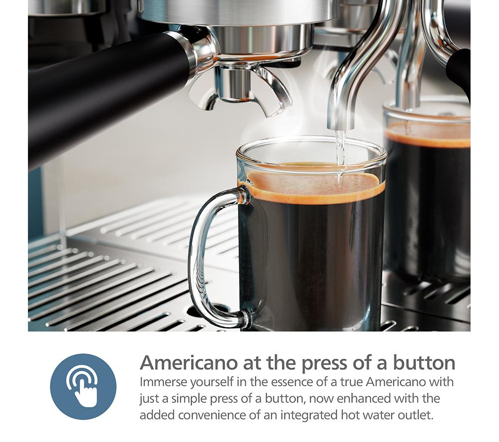 PHILIPS Barista Brew PSA3228/01 Bean to Cup Coffee Machine - Black image number 7 of 12