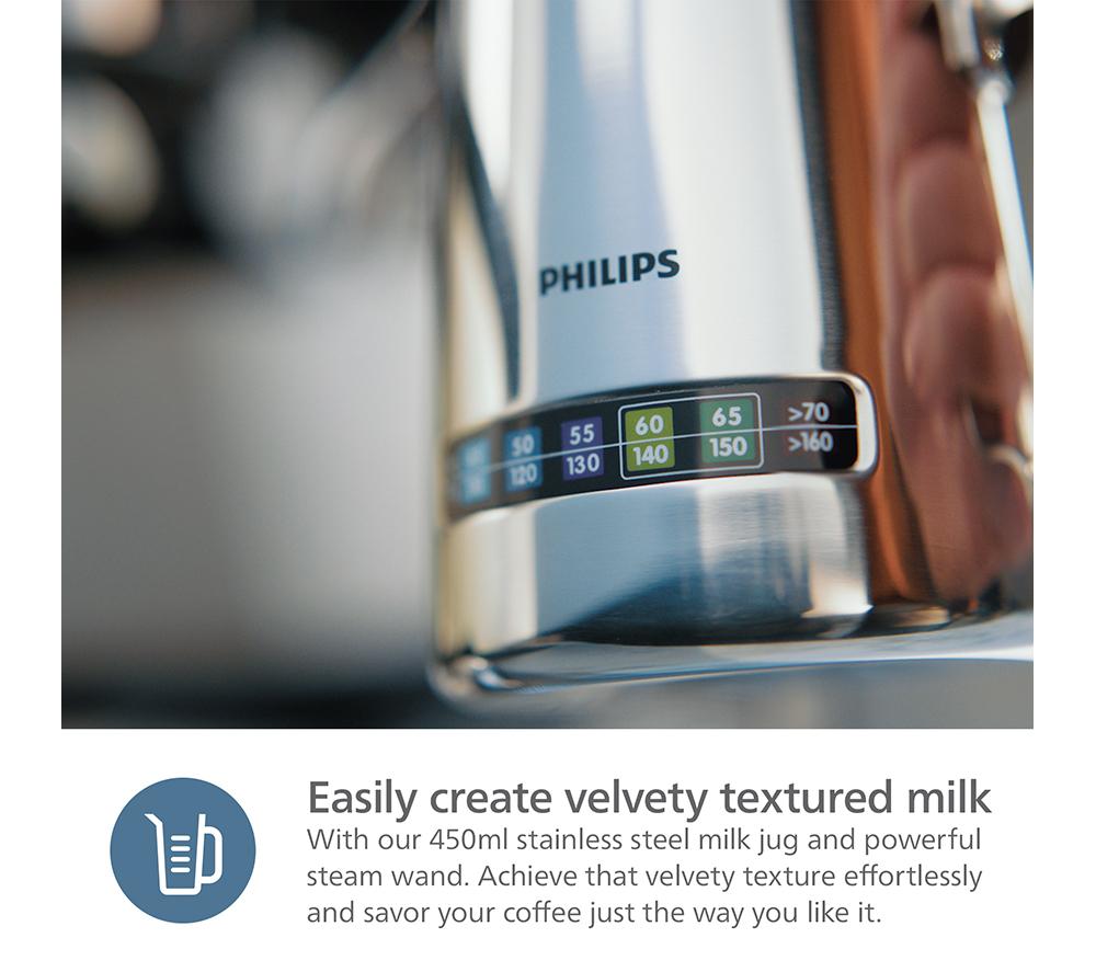 PHILIPS Barista Brew PSA3228/01 Bean to Cup Coffee Machine - Black image number 8 of 12