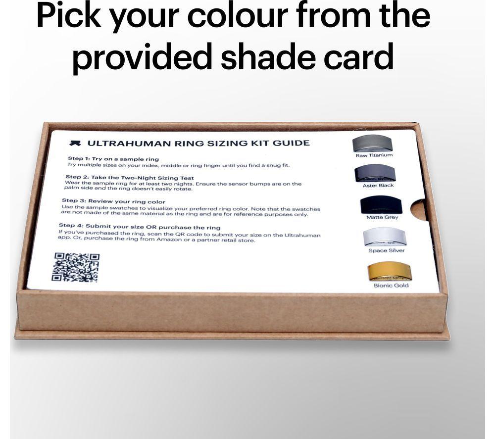ULTRAHUMAN Ring Sizing Kit - Black image number 8 of 10