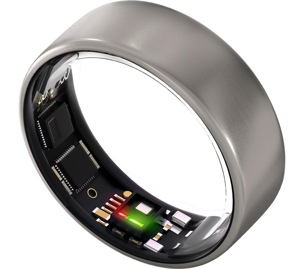 ULTRAHUMAN Ring Air - Raw Titanium, Size 8 image number 3 of 8