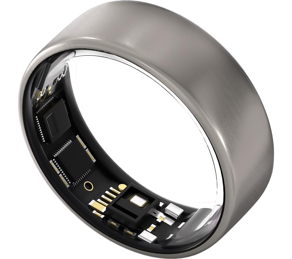 ULTRAHUMAN Ring Air - Raw Titanium, Size 8 image number 4 of 8