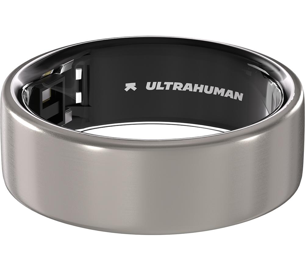 ULTRAHUMAN Ring Air - Raw Titanium, Size 8 image number 6 of 8