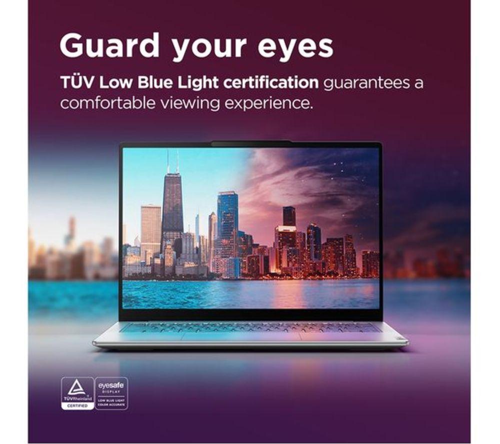 LENOVO Yoga Slim 7 14" Refurbished Laptop - Intel&reg; Core&trade; Ultra 7, 1 TB SSD, Grey (Excellent Condition) image number 5 of 9