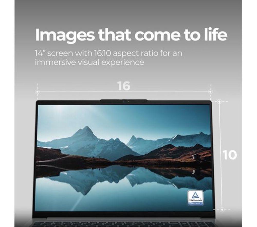 LENOVO IdeaPad Slim 5 14" Refurbished Laptop - Intel&reg; Core&trade; Ultra 5, 512 GB SSD, Silver (Excellent Condition) image number 2 of 4