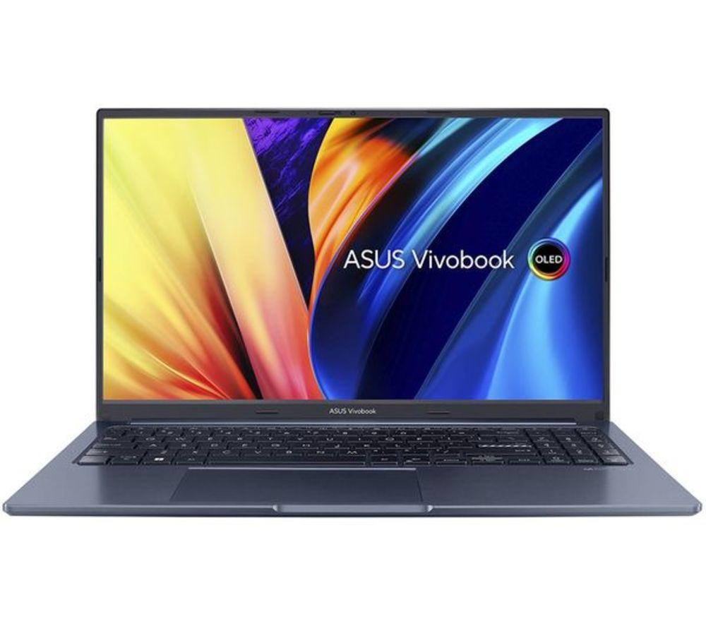 ASUS Vivobook 15X OLED X1503ZA 15.6" Refurbished Laptop - Intel®Core™ i3, 512 GB SSD, Blue (Excellent Condition), Blue