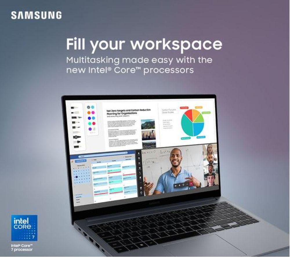 SAMSUNG Galaxy Book4 (2024) 15.6" Refurbished Laptop - Intel&reg; Core&trade; 5, 256 GB SSD, Grey (Excellent Condition) image number 4 of 10