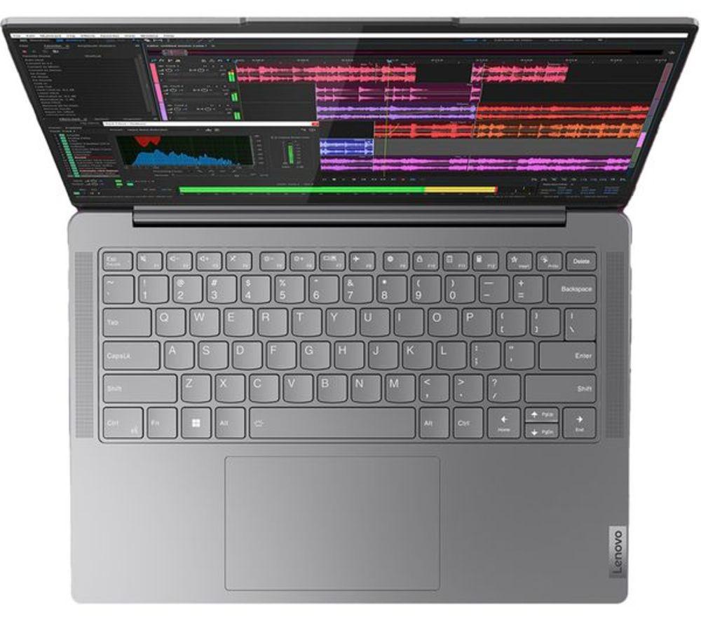 LENOVO Yoga Slim 7 14" Refurbished Laptop - Intel&reg; Core&trade; Ultra 7, 1 TB SSD, Grey (Very Good Condition) image number 8 of 9