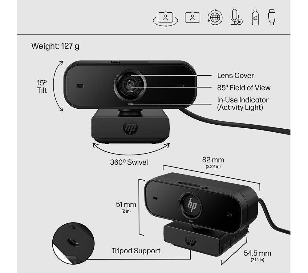 HP 430 Full HD Webcam image number 7 of 14