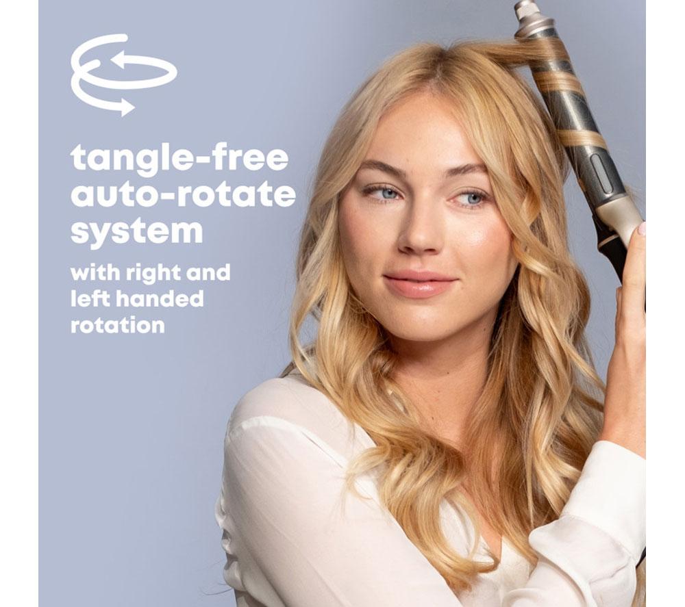 REVAMP Auto Revolve Soft Curl Ceramic Rotating Curling Tong - Black image number 3 of 8