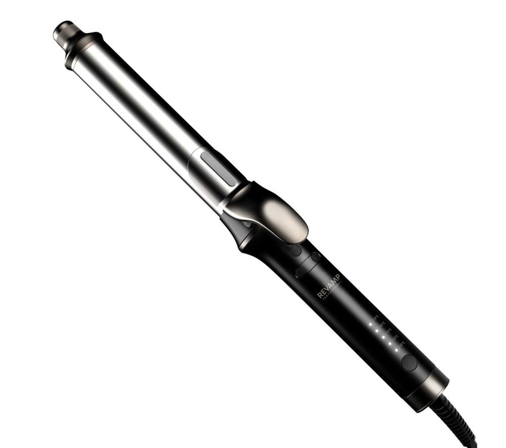 REVAMP Auto Revolve Soft Curl Ceramic Rotating Curling Tong - Black image number 8 of 8