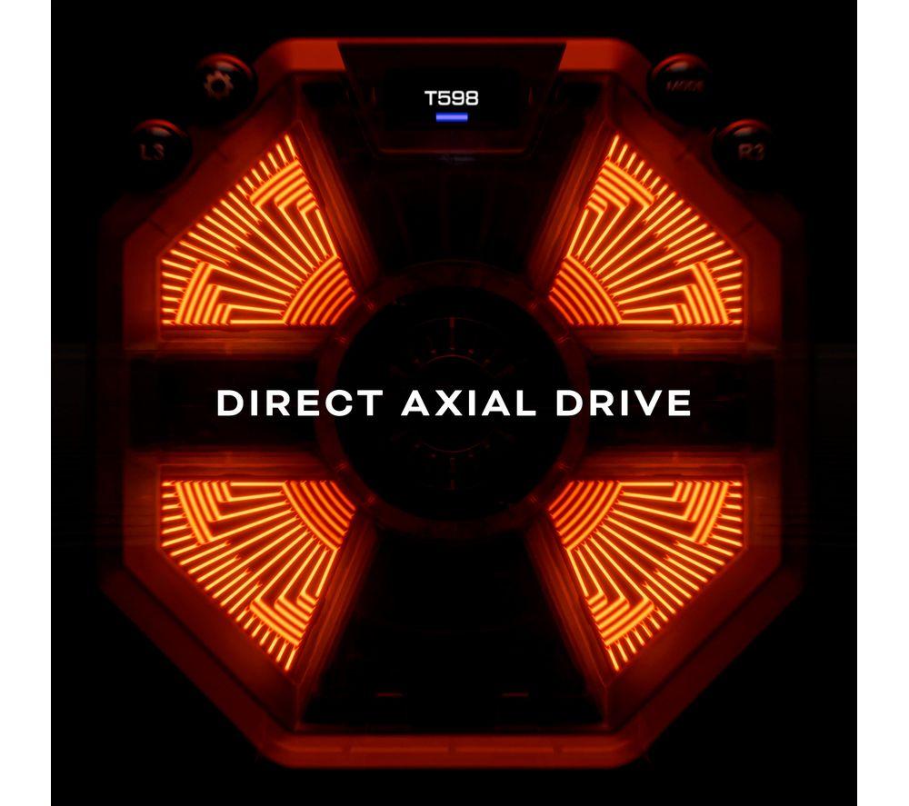 THRUSTMASTER T598 Direct Axial Drive Force Feedback Racing Wheel and Pedals for PlayStation & PC - Black image number 9 of 14