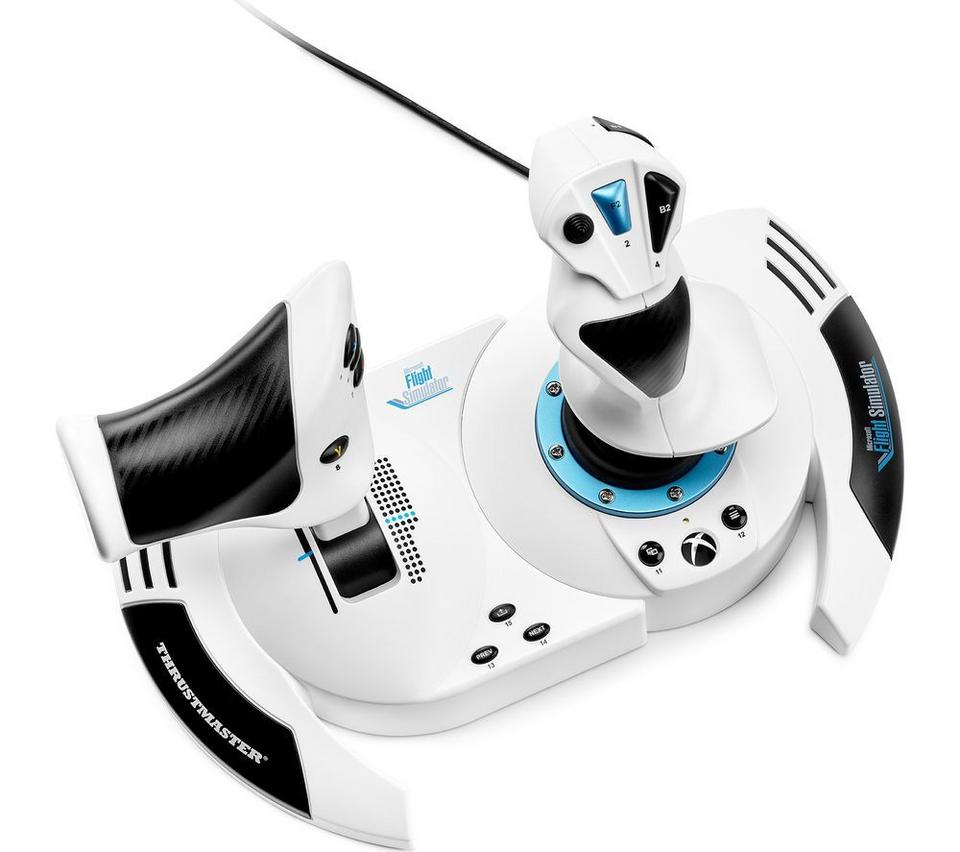 THRUSTMASTER T.Flight Hotas One Microsoft Flight Simulator Edition Joystick & Throttle - White