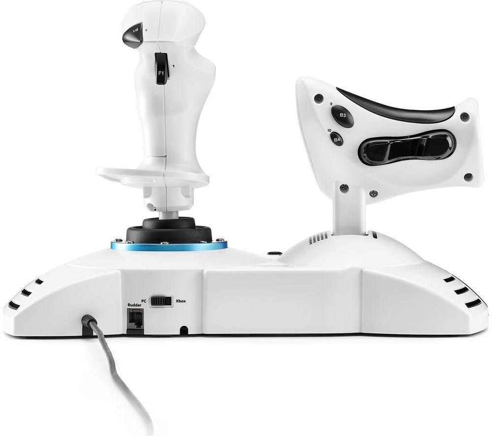 THRUSTMASTER T.Flight Hotas One Microsoft Flight Simulator Edition Joystick & Throttle - White image number 5 of 5