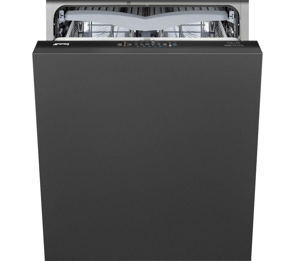 SMEG DI331C Full-size Fully Integrated Dishwasher, Black