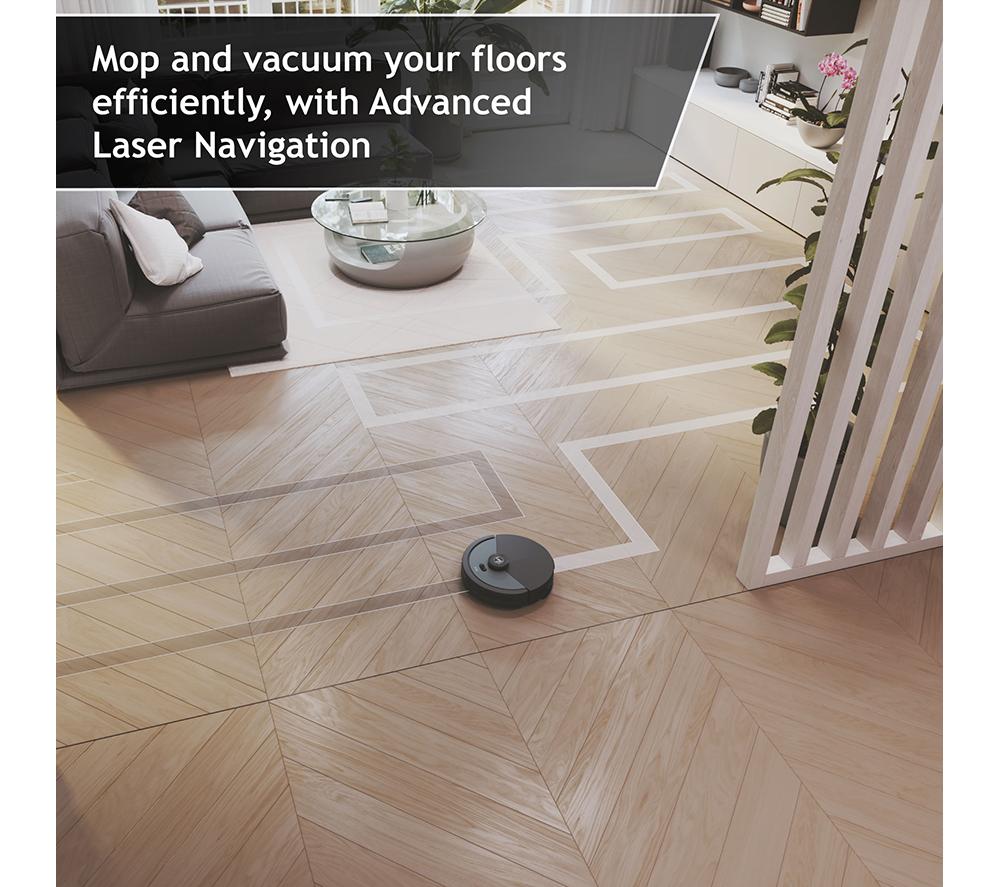 HOOVER HG4 Hydro Pro Robot Vacuum Cleaner - Blue & Black image number 2 of 8