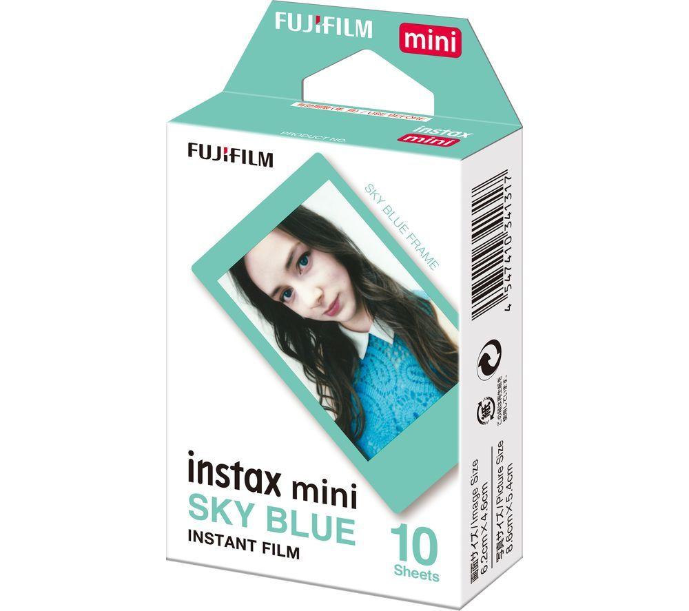 INSTAX Mini Blue Frame Instant Film- 10 Shot Pack image number 2 of 3