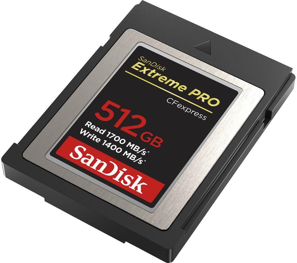 SANDISK Extreme PRO CFexpress Memory Card - 512 GB image number 3 of 3