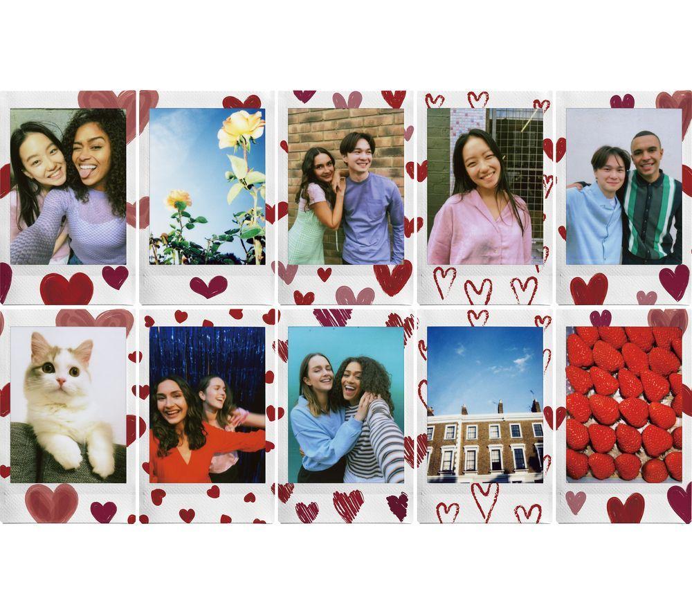 INSTAX Mini Hearts Instant Film - 10 Shot Pack image number 3 of 3