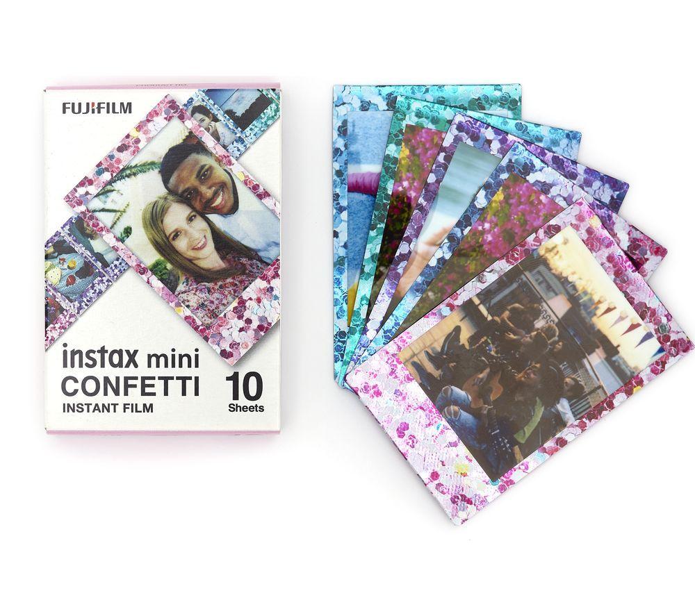 INSTAX Deco Mini Confetti, Mermaid Tail & Blue Frame Instant Film - 30 Shot Pack image number 2 of 4
