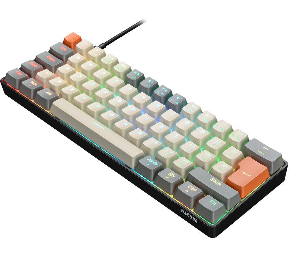 NOS C-450 Mini Pro RGB Mechanical Gaming Keyboard - 1973 image number 2 of 3