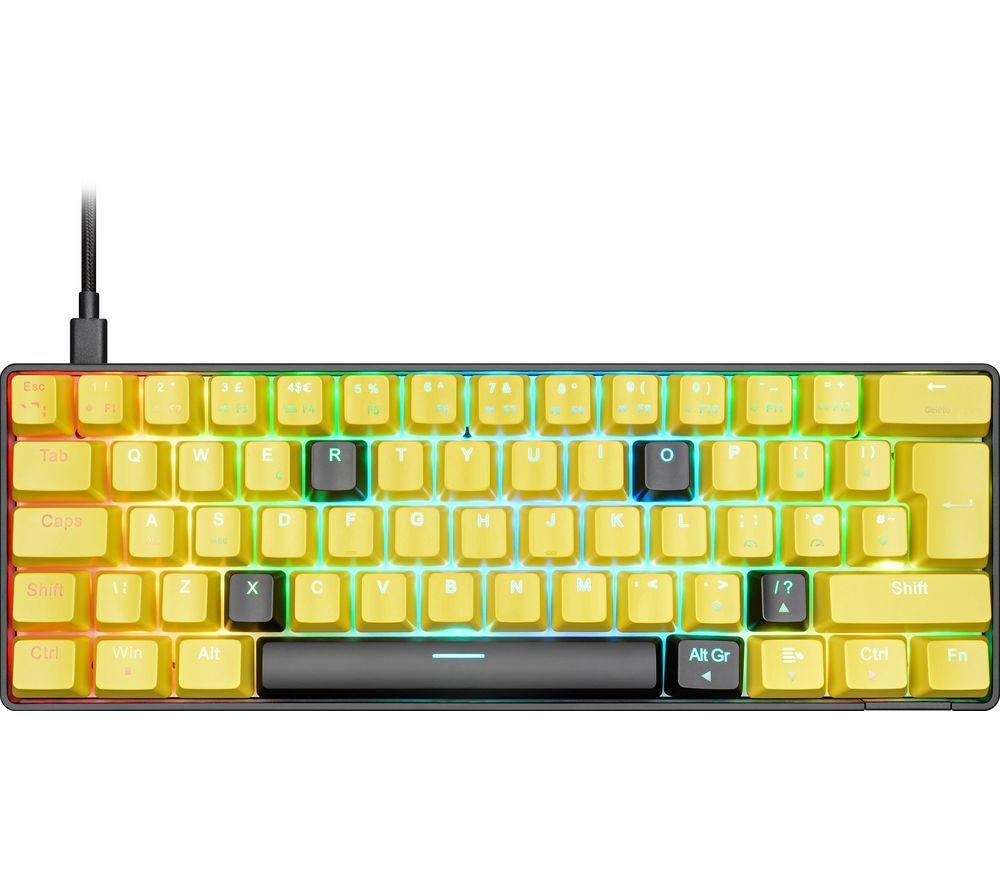 NOS C-450 Mini Pro RGB Mechanical Gaming Keyboard - Smyle image number 3 of 3
