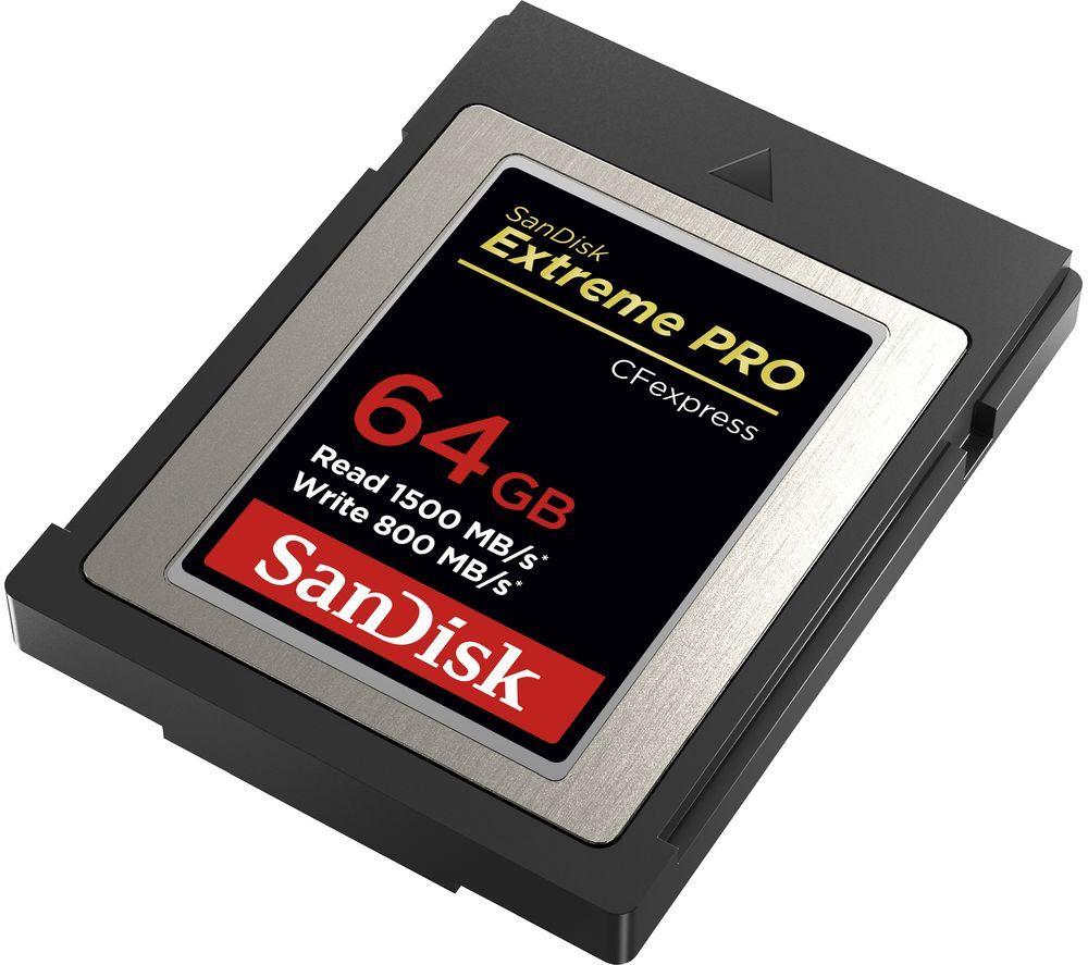SANDISK Extreme PRO CFexpress Memory Card - 64 GB image number 3 of 3